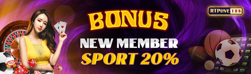 Bonus New Member Sports 20%