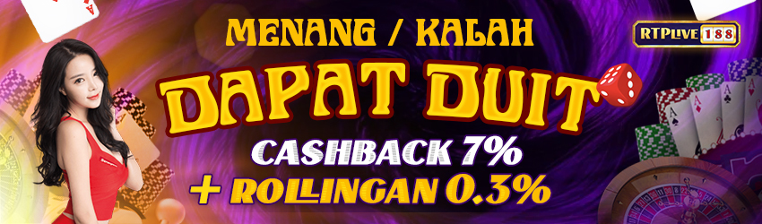 Rollingan Slot & Arcade 0,3% + Cashback Slot & Arcade 7%